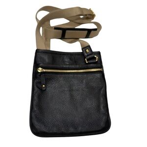 Michael Kors Women’s Black Pebbled Leather Crossbody Bag EUC